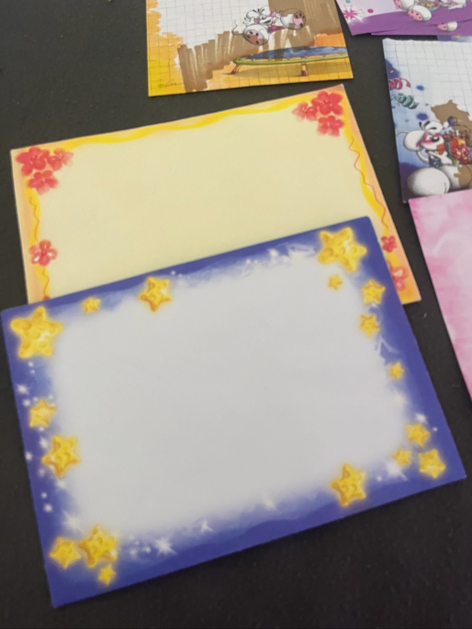 Lot de Papelaria Diddl Vintage - 14 Folhas de Cartas + 2 Envelopes Combinados – photo 4